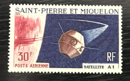 Timbre Neuf** Poste Aérienne Saint Pierre Et Miquelon 1966 Yt N° 34 - Ungebraucht