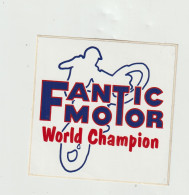 LD 61 : Autocollant : Fantic Motor , Moto - Stickers