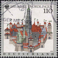 RFA Poste Obl Yv:1797 Mi:1965 1100.Jahre Nördlingen (Belle Obl.mécanique) - Used Stamps