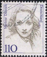 RFA Poste Obl Yv:1769 Mi:1939 Marlene Dietrich (cachet Rond) - Gebraucht