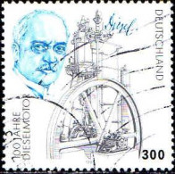 RFA Poste Obl Yv:1774 Mi:1942 Rudolf Diesel Constructeur (cachet Rond) - Used Stamps