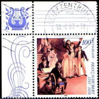 RFA Poste Obl Yv:1727 Mi:1895 Franz Schubert Compositeur Coin D.feuille (Beau Cachet Rond) - Used Stamps