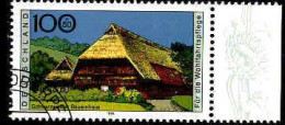 RFA Poste Obl Yv:1717 Mi:1885 Schwarzwälder Bauernhaus Bord De Feuille (Beau Cachet Rond) - Used Stamps