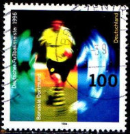 RFA Poste Obl Yv:1711 Mi:1879 Deutscher Fussballmeister Borussia Dortmund (TB Cachet Rond) - Usados