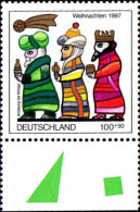 RFA Poste N** Yv:1791 Mi:1959 Weihnachten Anbetung Der Könige Bord De Feuille - Unused Stamps