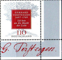 RFA Poste N** Yv:1793 Mi:1961 Gerhard Tersteegen Père Du Piétisme Coin D.feuille - Unused Stamps