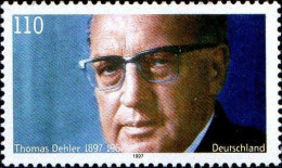 RFA Poste N** Yv:1795 Mi:1963 Thomas Dehler Homme Politique - Unused Stamps