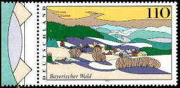 RFA Poste N** Yv:1775 Mi:1943 Bayerischer Wald Bord De Feuille - Unused Stamps