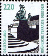 RFA Poste N** Yv:1767 Mi:1936A Brühlsche Terrasse Dresden - Unused Stamps