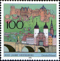 RFA Poste N** Yv:1700 Mi:1868 800.Jahre Heidelberg - Ungebraucht