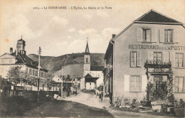 E594 Le Bonhomme L'église La Mairie Et La Poste - Andere & Zonder Classificatie