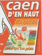 LD 61 : Autocollant : Caen  D ' En Haut  , Journal - Aufkleber