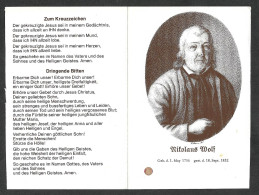 NICOLAUS WOLF - CON RELIQUIA - Mm. 80 X 122 - Religion & Esotericism