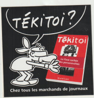 LD 61 : Autocollant : Tékitoi ?  Journal - Pegatinas