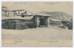 Briançon, Porte D'Embrun (effet De Neige) (lt10) - Briancon