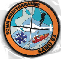 Ecusson PVC SCMM MEDITERRANEE SAMU TOULON 83 SCMM - Firemen