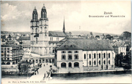 ZH ZURICH - Grossmunster Und Wasserkirche - Zürich