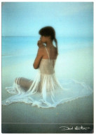 CPM  17 X 12 CM  PHOTOGRAPHE DAVID HAMILTON -  JEUNE FILLE BORD DE  MER - Andere & Zonder Classificatie