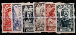 Timbres Série N° 765 A 770 ** - Ungebraucht