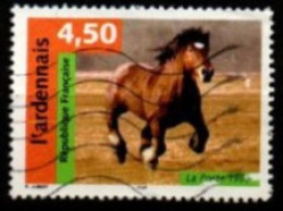 FRANCE    -   1998.  Y&T N° 3185 Oblitéré.   CHEVAL   /   L' Ardennais - Used Stamps