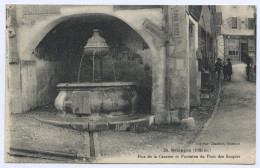 Briançon, Rue De La Caserne Et Fontaine Du Pont Des Soupirs (lt10) - Briancon