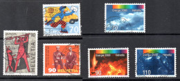 Switzerland, Used, 1997, Michel 1615, 1616 Europa, 1617, 1618, 1619, 1620, Energy - Used Stamps