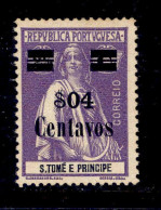 ! ! St. Thomas - 1919 Ceres $04 - Af. 234 - NGAI - St. Thomas & Prince