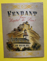19979 - Suisse Fendant Cave Hôpital De Sion Ancienne étiquette - Autres & Non Classés