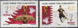 699514 MNH CHIPRE. Administración Turca 2022 COPA DEL MUNDO DE FUTBOL - QATAR 2022 - Nuevos