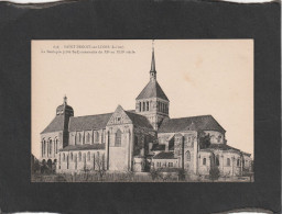 129197         Francia,   Saint-Benoit-sur-Loire,  La   Basilique,  Cote  Sud,  Construite  Du  XIe  Au  XIIIe S.,   NV - Sully Sur Loire
