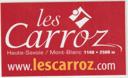 LD 61 : Autocollant : Les  Carroz , Haute  Savoie - Pegatinas