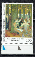 50ème Anniversaire De La Mort De Maurice Denis : "Les Muses" - Unused Stamps