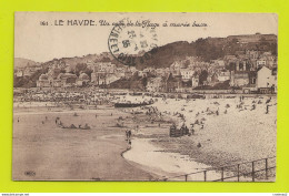 76 LE HAVRE N°161 Un Coin De La Plage à Marée Basse Baignade VOIR DOS En 1935 - Zonder Classificatie