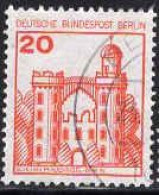 Berlin Poste Obl Yv:497 Mi:533AI Schloss Pfaueninsel-Berlin (cachet Rond) (Thème) - Châteaux
