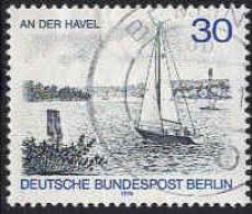 Berlin Poste Obl Yv:492 Mi:529 An Der Havel (cachet Rond) (Thème) - Bateaux