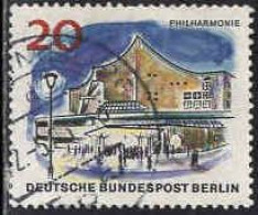 Berlin Poste Obl Yv:232 Mi:256 Philharmonie De Berlin (Beau Cachet Rond) (Thème) - Música