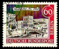 Berlin Poste Obl Yv:203 Mi:225 Hallesches Tor 1880 (cachet Rond) (Thème) - Ponts