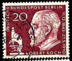 Berlin Poste Obl Yv:170 Mi:191 Robert Koch Bacteriologue Prix Nobel (Beau Cachet Rond) (Thème) - Nobelpreisträger