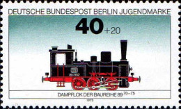 Berlin Poste N** Yv:453 Mi:489 Jugendmarke Dampflok Der Baureihe 89 70-75 (Thème) - Eisenbahnen