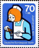Berlin Poste N** Yv:433 Mi:471 Jugendmarke L'aide (Thème) - Andere & Zonder Classificatie