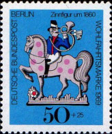 Berlin Poste N** Yv:321 Mi:351 Wohlfahrtsmarke Zinnfigur Um 1860 (Thème) - Correo Postal
