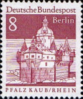 Berlin Poste N** Yv:247 Mi:271 Pfalzgrafenstein (Thème) - Schlösser U. Burgen