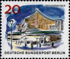 Berlin Poste N** Yv:232 Mi:256 Philharmonie De Berlin (Thème) - Musique