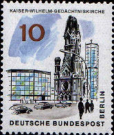 Berlin Poste N** Yv:230 Mi:254 Kaiser-Wilhelm-Gedächtniskirche (Thème) - Kirchen U. Kathedralen