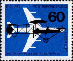 Berlin Poste N** Yv:208 Mi:230 Postbeförderung In Der Luft (Thème) - Flugzeuge