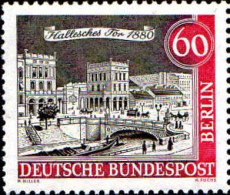 Berlin Poste N** Yv:203 Mi:225 Hallesches Tor 1880 (Thème) - Ponts