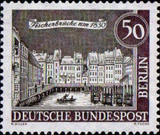 Berlin Poste N** Yv:202 Mi:224 Fischerbrüke Um 1830 (Thème) - Bruggen