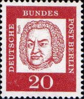 Berlin Poste N** Yv:183 Mi:204 Johann Sebastian Bach Compositeur (Thème) - Musique