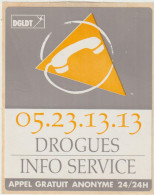 LD 61 : Autocollant :  Drogue Service - Stickers