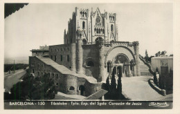 Spain Barcelona Tibidabo Expo Del Sagrado Corazon De Jesus - Barcelona